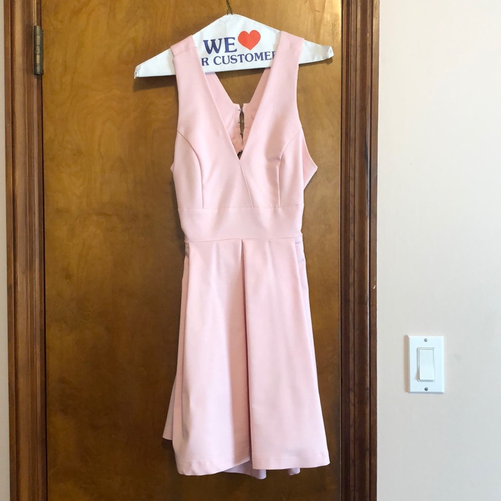 Light Pink Skater Dress